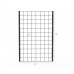 FixtureDisplays® 2'x 6' (Come in 2 PCS of 2x3') Black Wire Grid Panel Wall Display Grid Wall 15809-UNIVERSAL